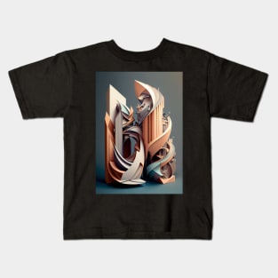 Abstract #2 Kids T-Shirt